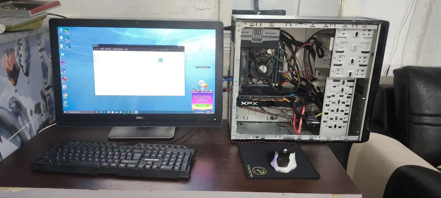 کامپیوتر گیمینگ با میز و صندلی|رایانه رومیزی|تبریز, |دیوار