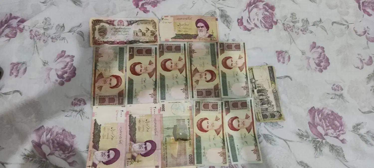 اسکناس قدیمی|کلکسیون سکه، تمبر، اسکناس|هشتگرد, مدرس|دیوار