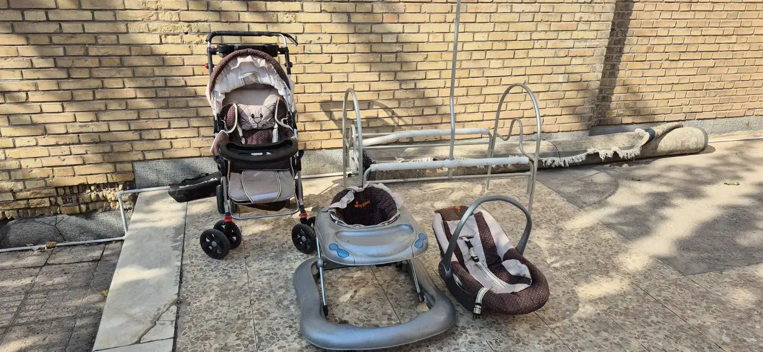 سیسمونی کالسکه گهواره|اسباب و اثاث بچه|کرمان, |دیوار