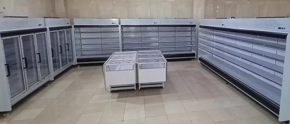 قفسه ۸تک درب یخچال ۷ پرده هوا ماموت فروشگاهی|فروشگاه و مغازه|کاشان, پشت شهربانی|دیوار