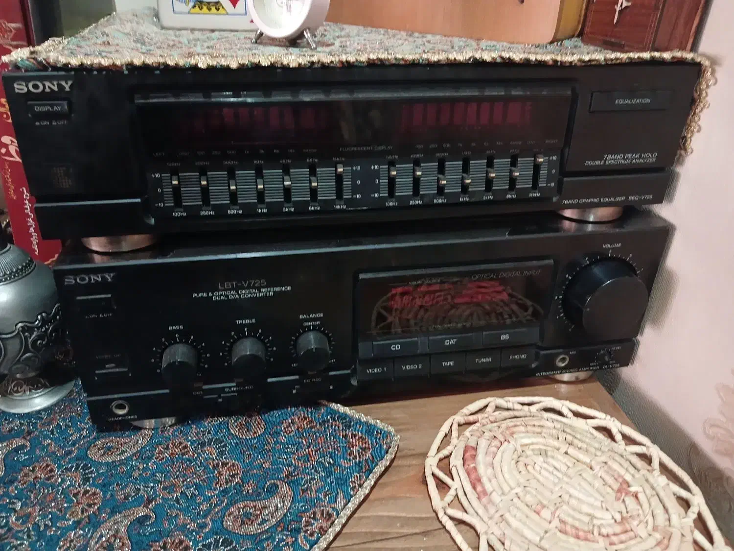 ضبط سونی ۷۲۵ طبقاتی|سیستم صوتی خانگی|اسلام‌شهر, شهرک واوان|دیوار