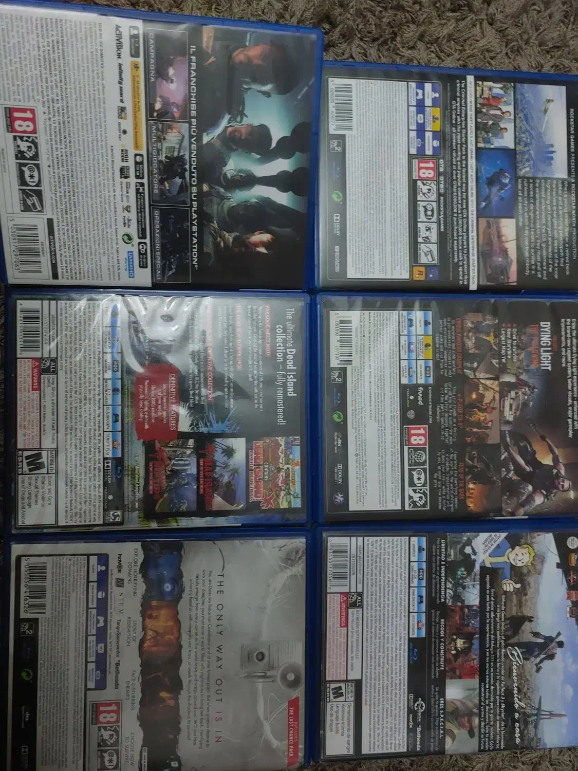 دیسک بازی ps4 و ps5|کنسول، بازی ویدئویی و آنلاین|رشت, سعدی (تختی)|دیوار