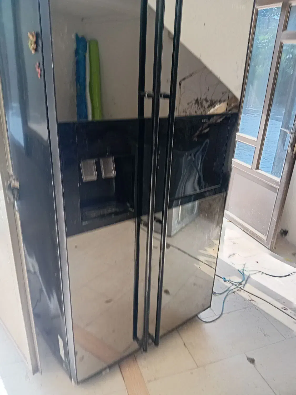 لباسشوی ویخچال دو در سالم|ماشین لباسشویی و خشک‌کن لباس|بندر انزلی, لیچارگی حسن رود|دیوار