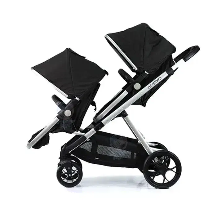 کالسکه دوقلویی ببکو|کالسکه و لوازم جانبی|زنجان, |دیوار