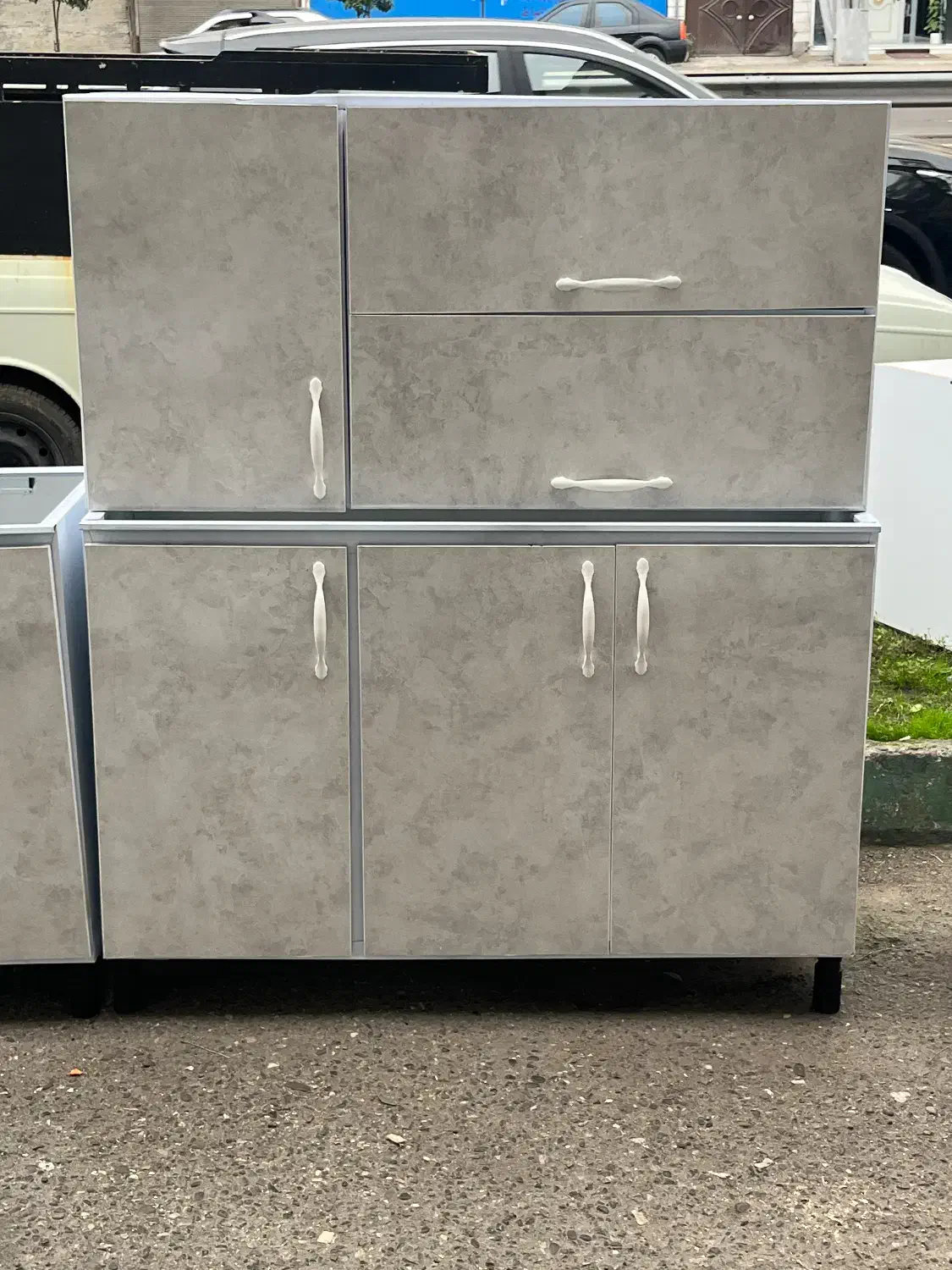 کابینت فلزی با درب های ملامین|مصالح و تجهیزات ساختمان|رشت, قاسمیه|دیوار