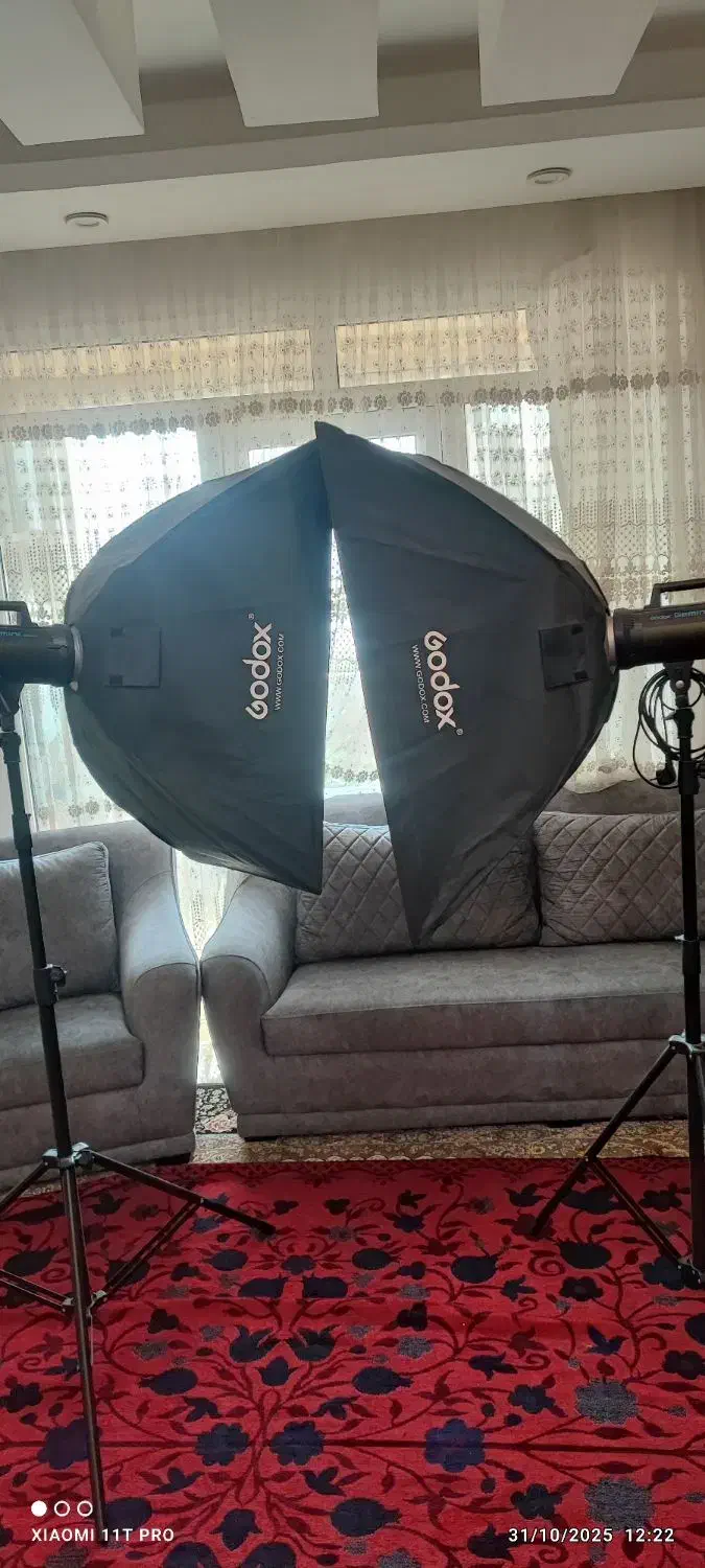 فلش عکاسی و سافت باکس|دوربین عکاسی و فیلم‌برداری|اهواز, کیان اباد|دیوار