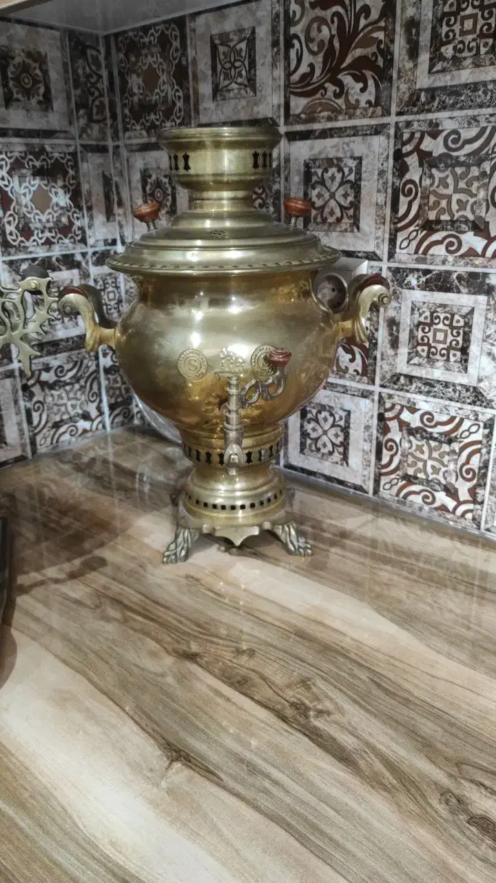 سماور برنجی|سماور، چایساز، قهوهساز|محمدیه-قزوین, |دیوار