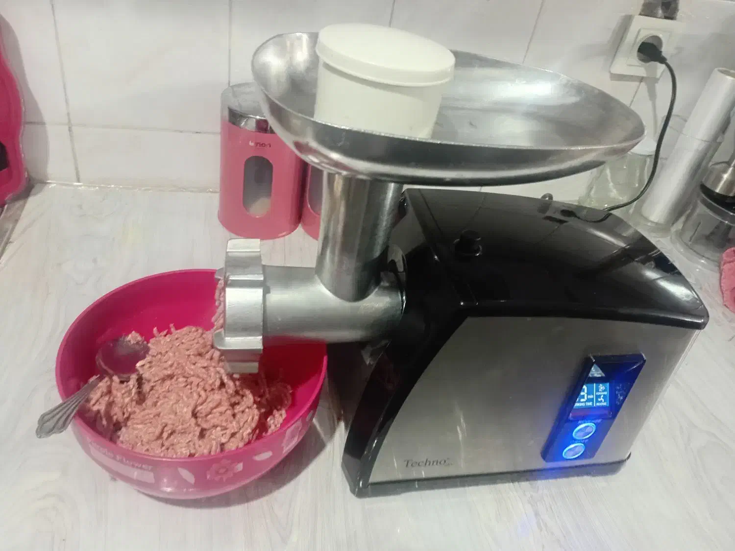 چرخ گوشت تکنو تمام استیل|سایر لوازم برقی|محمدشهر, عباس آباد|دیوار