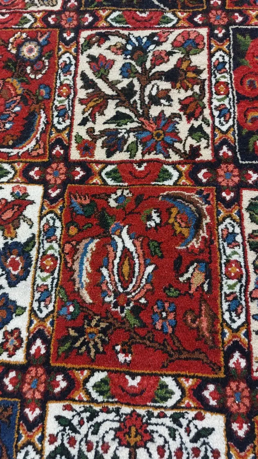 فروش قالی دست باف ۲ در ۳ خشت چالشتر پشم کاملا نو|فرش|اصفهان, ملک‌شهر|دیوار