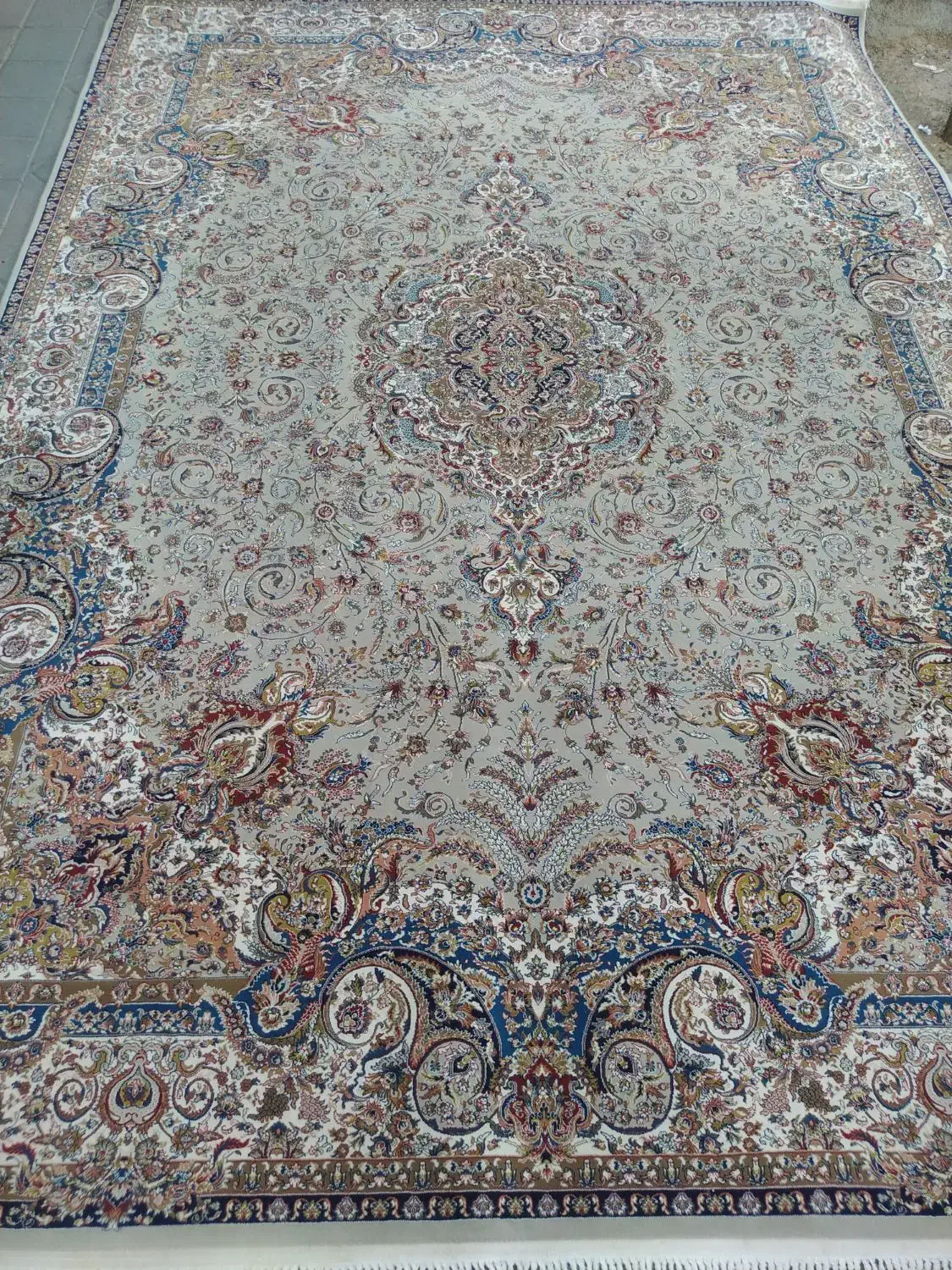 2تا فرش طوسی9متر 700شانه تراکم 2550|فرش|نورآباد, |دیوار