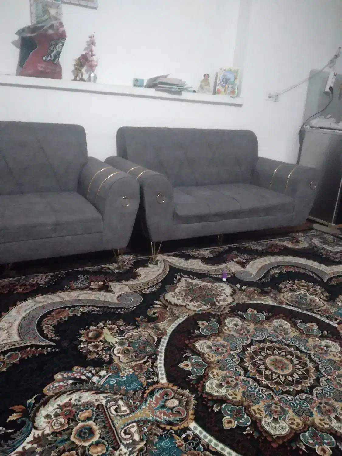 مبل  راحتی۷نفره|مبلمان خانگی و میز عسلی|قم, شهرک امام حسین|دیوار