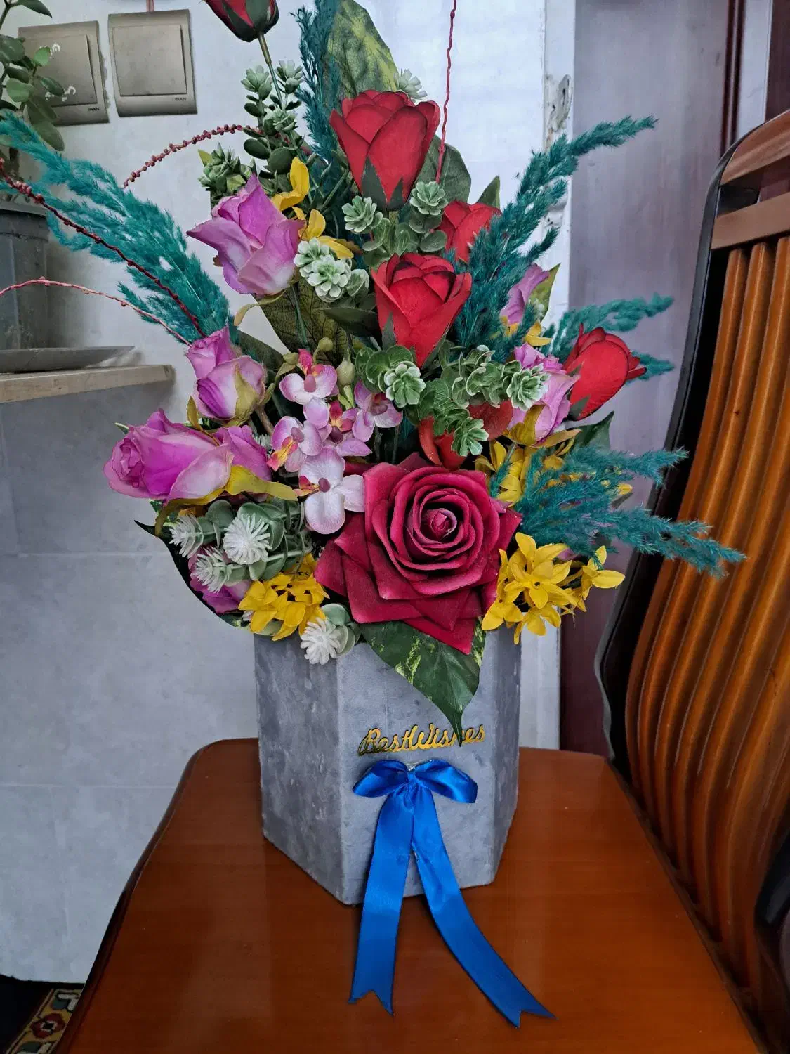 باکس گل|گل مصنوعی|رشت, حمیدیان|دیوار