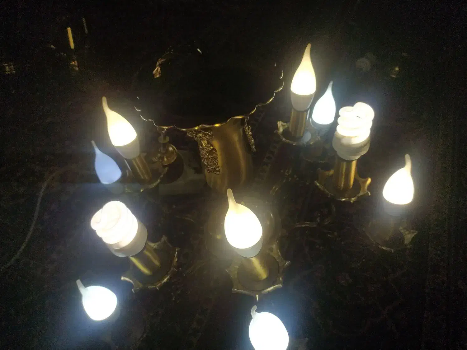 فروش لوستر برنز سقفی و دیوار کوب|لوستر و چراغ آویز|کرمانشاه, |دیوار