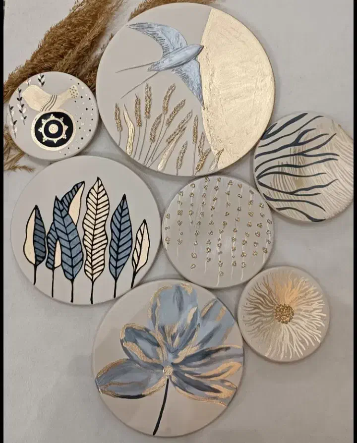 دیوارکوب سفالی طرح پرستو|تابلو، نقاشی، عکس|قدس, شهرقدس|دیوار