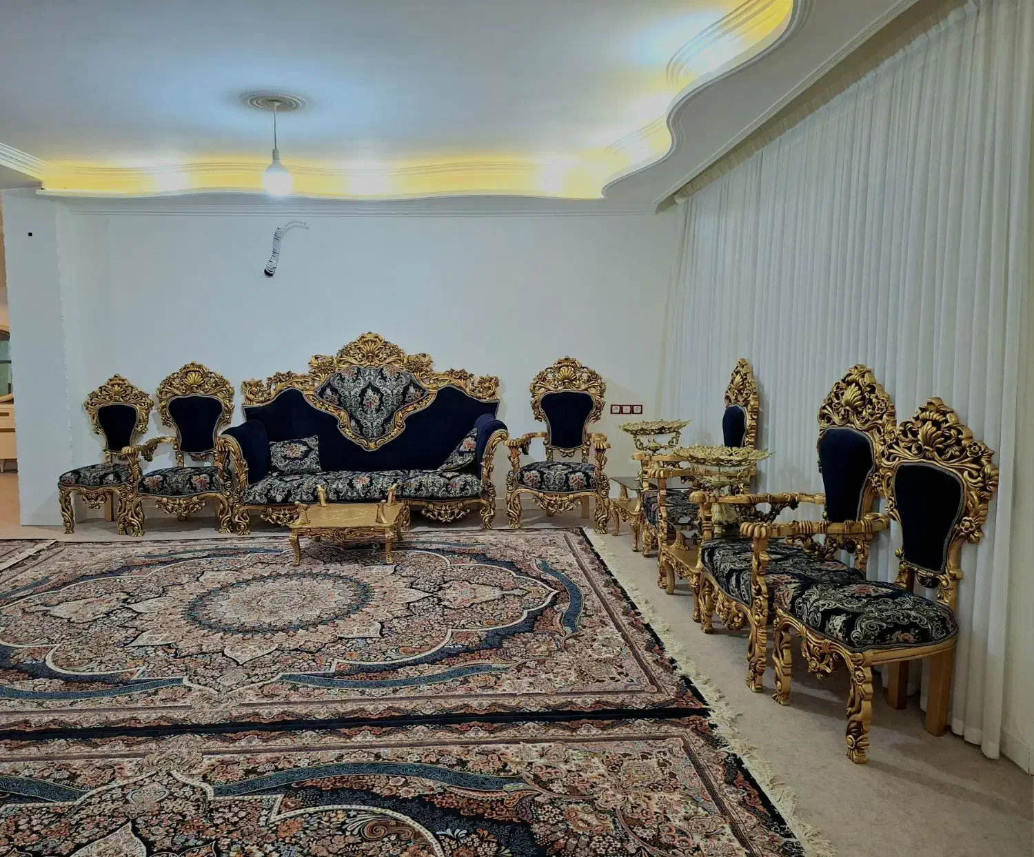 مبلمان سلطنتی|مبلمان خانگی و میز عسلی|یاسوج, |دیوار