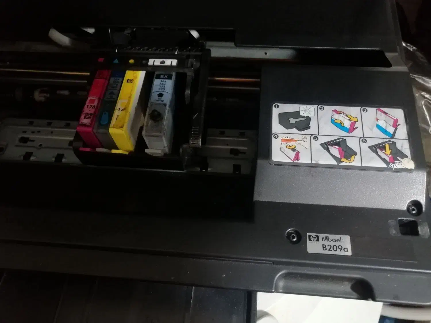 پرینتر ۳کاره hp جوهری|پرینتر، اسکنر، کپی، فکس|تهران, مرزداران|دیوار