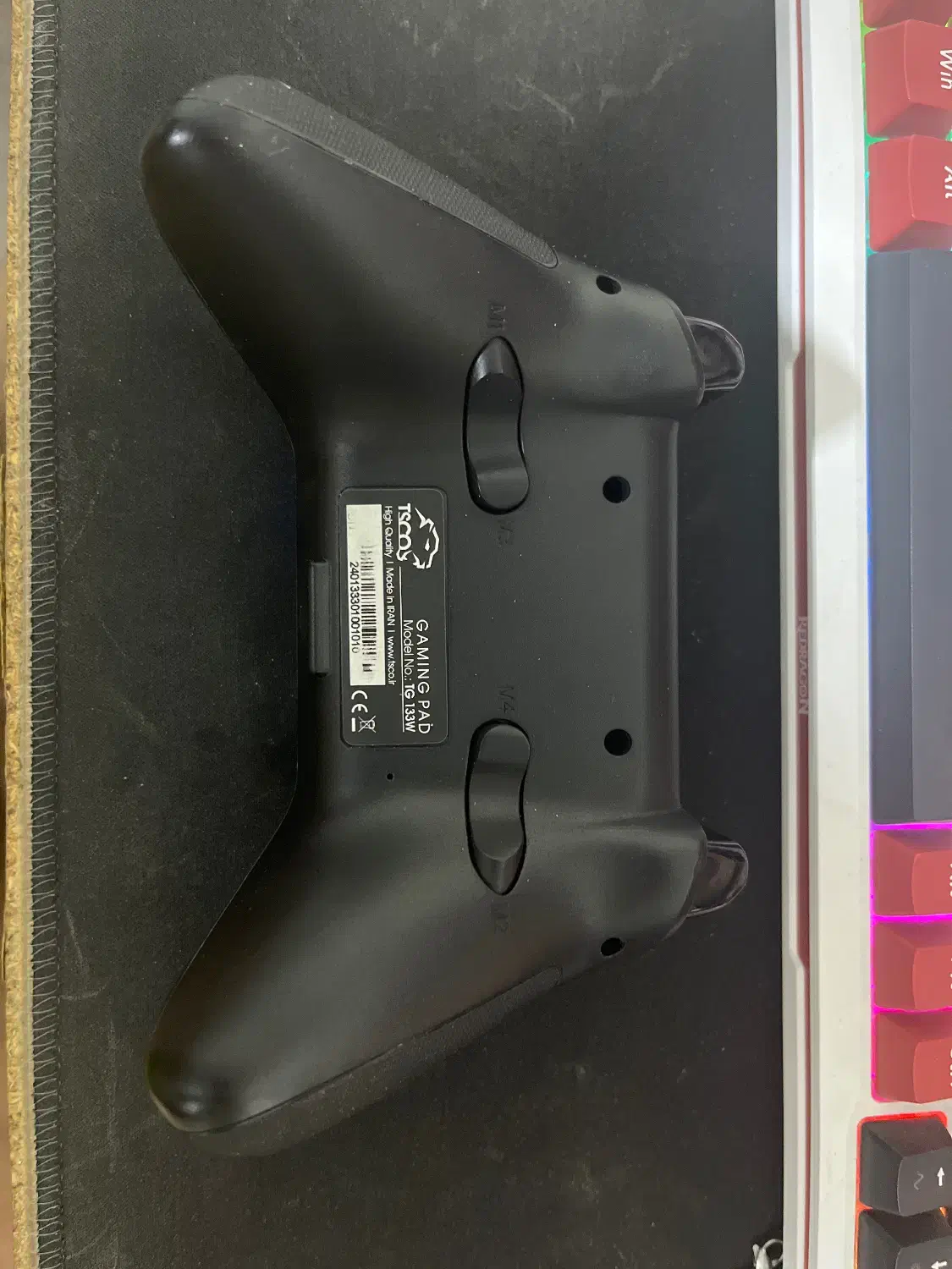 دسته بازی تسکو TG 133W درحد اک|کنسول، بازی ویدئویی و آنلاین|تهران, کاج|دیوار