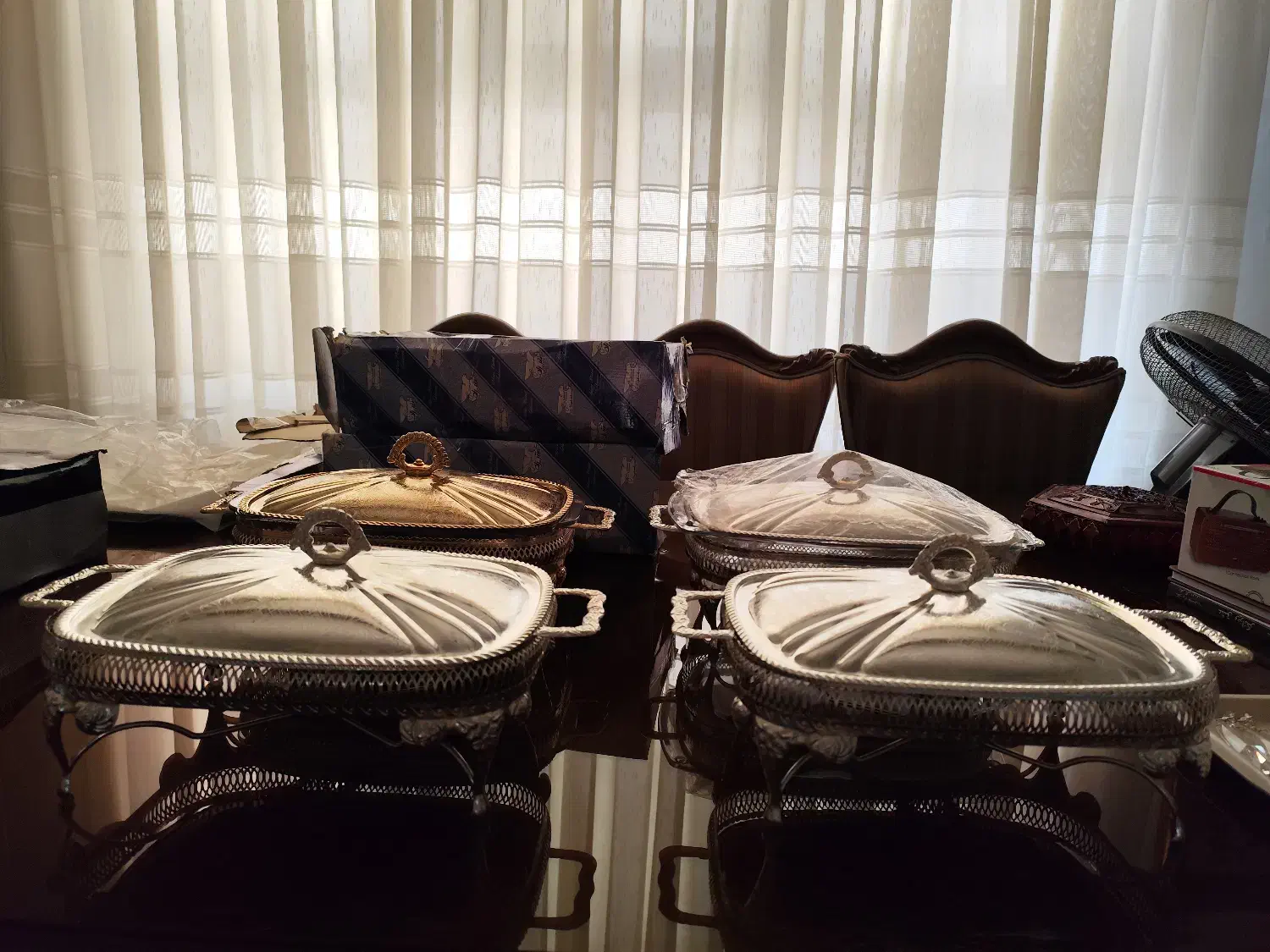 ظروف سیلور وارمر پارچ و لیوان فرانسه پیاله کریستال|ظروف سرو و پذیرایی|کرج, کوی مدرس|دیوار