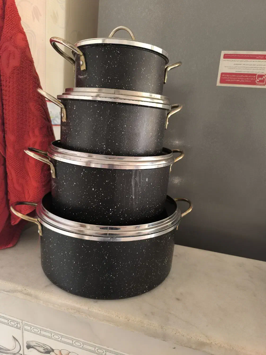 قابلمه 5پارچه|ظروف پختوپز|سبزوار, زینبیه|دیوار