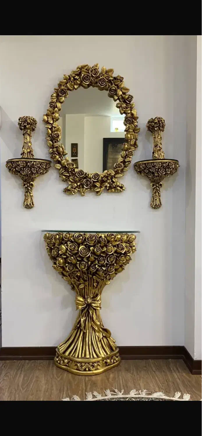 فروش ویژه آینه و کنسول|بوفه، ویترین، کنسول|قم, انسجام|دیوار