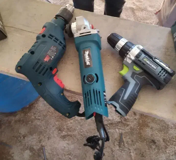 دریل فرز و دریلر شارژی|ابزارآلات|آشخانه, |دیوار