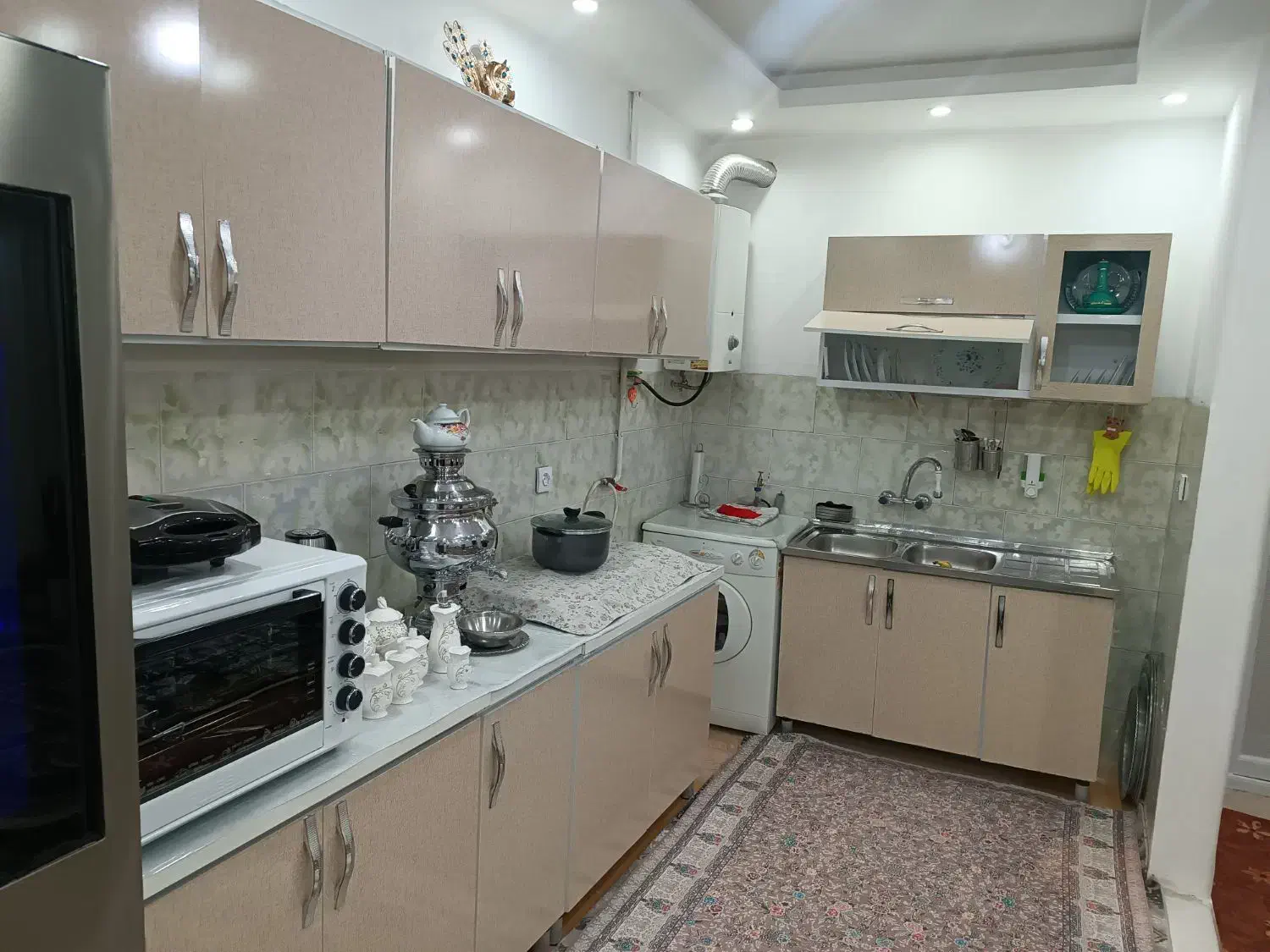 کابینت فلزی درب چوبی ممبران بدون خط و خش|مصالح و تجهیزات ساختمان|نسیمشهر, |دیوار