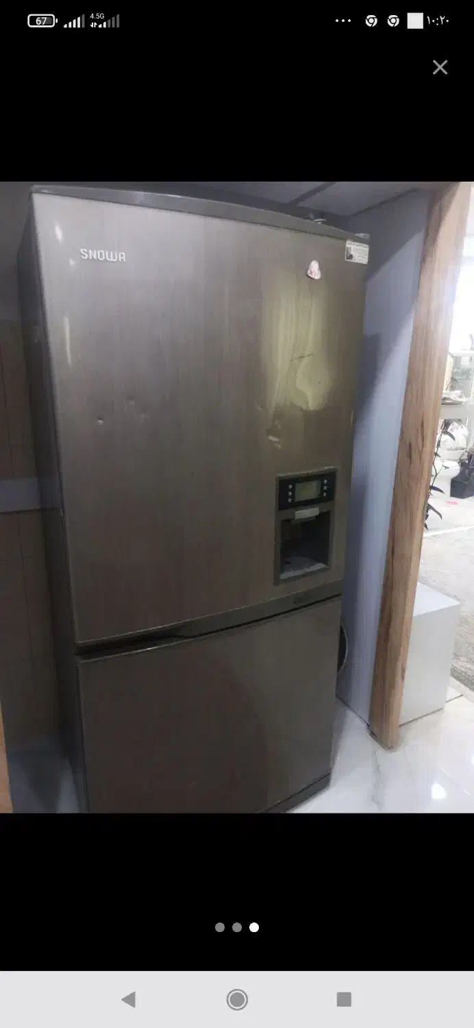 یخچال فریزر|یخچال و فریزر|لشت نشا, |دیوار