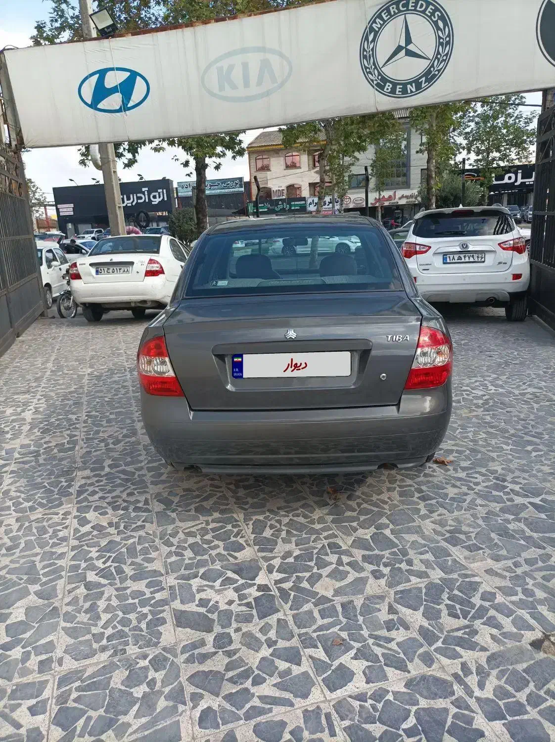 تیبا مدل 98 تک برگ سند|خودرو سواری و وانت|رشت, کوی طالقانی|دیوار