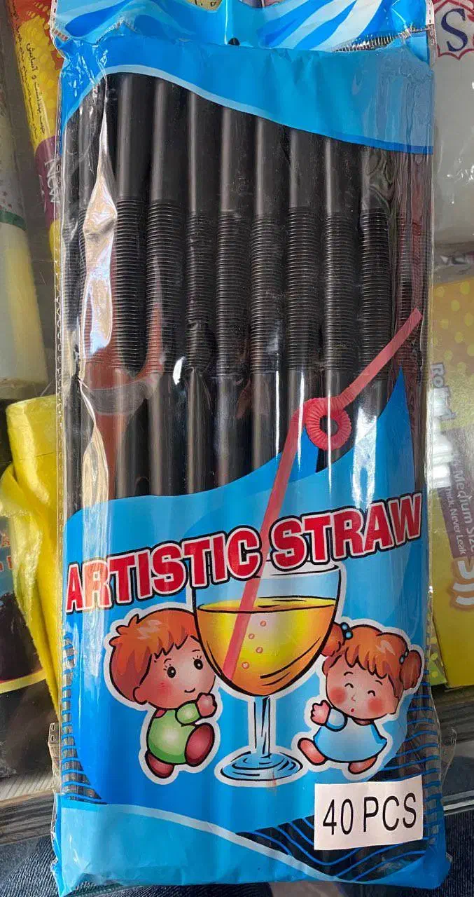 نی مارپیچ 10 میل 40 عددی چینی|ظروف نگهدارنده، پلاستیکی، یک‌بارمصرف|شهریار, شهریار|دیوار