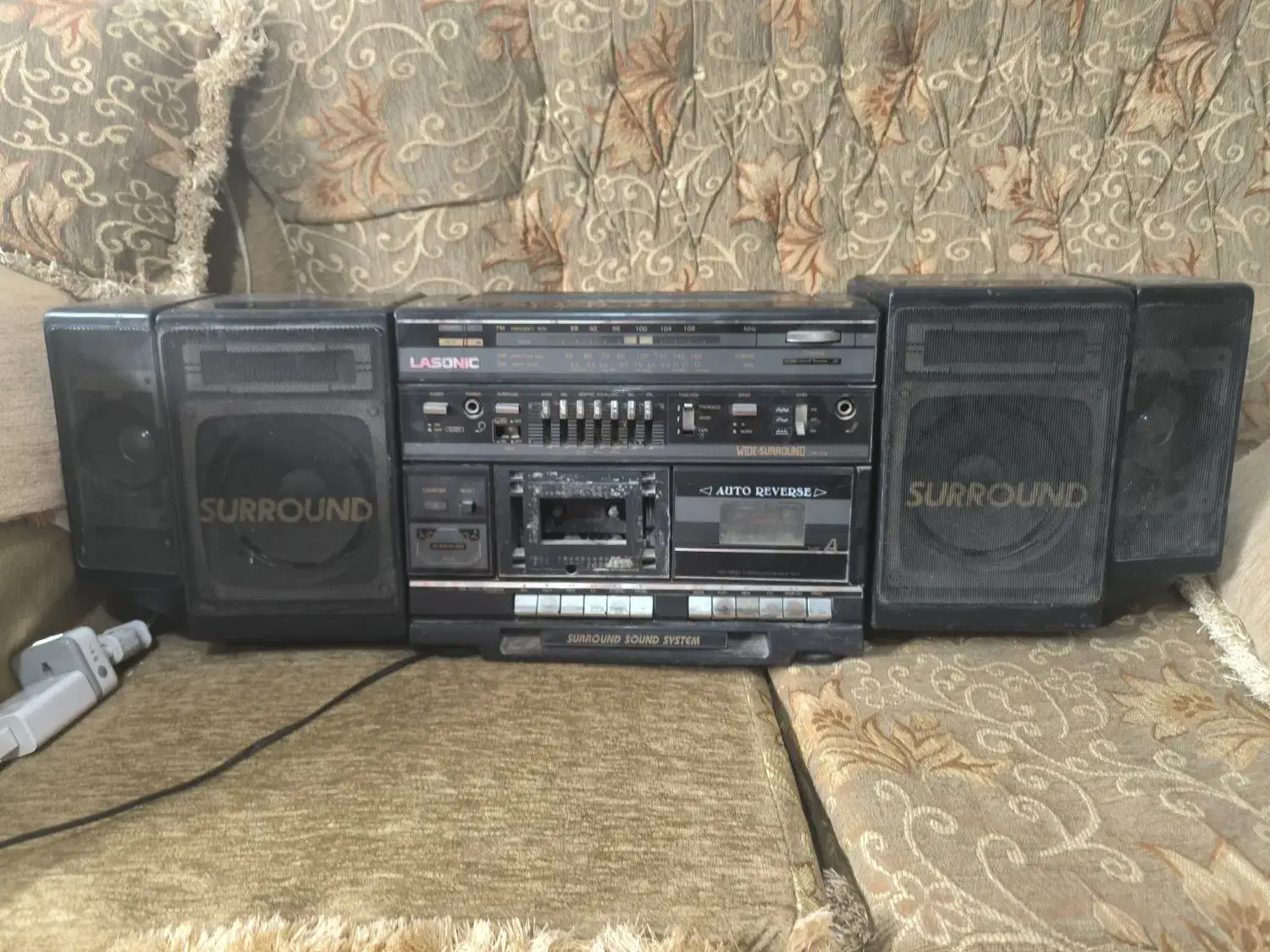 رادیو و ضیط. قدیمی لاسونیک آمپری فایر دار|سیستم صوتی خانگی|تربتحیدریه, طالقانی|دیوار