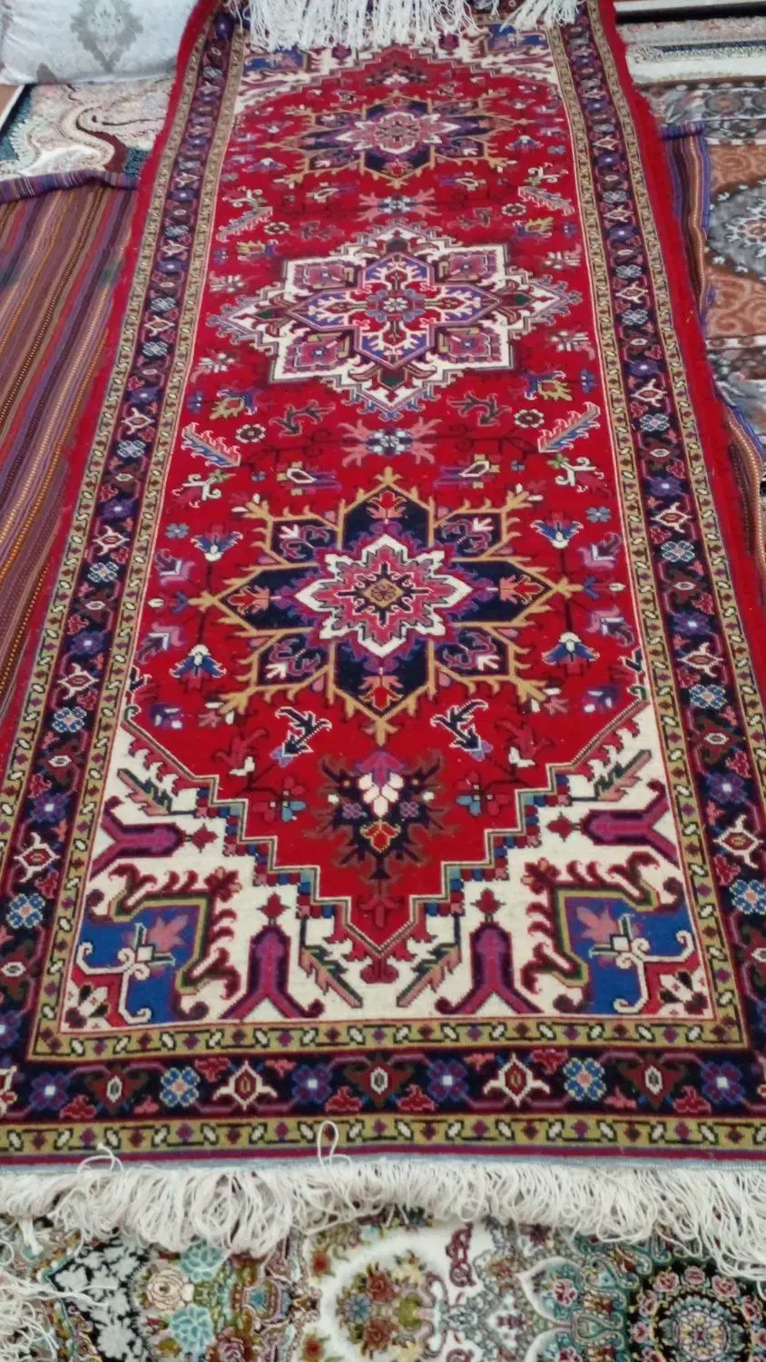 کناره هریس تاجری|فرش|باسمنج, |دیوار