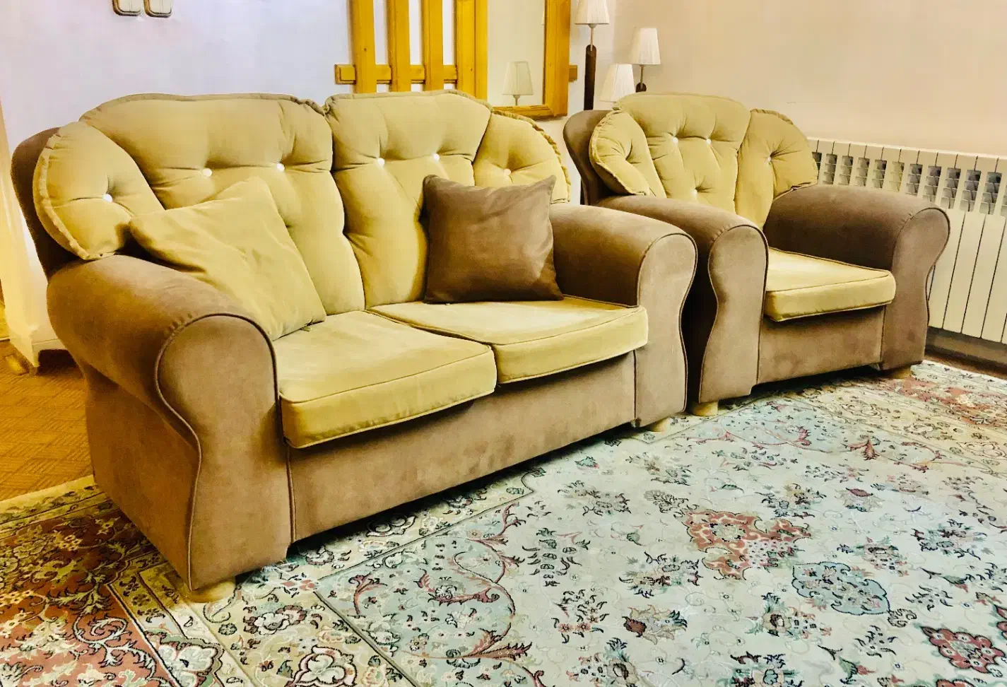 مبل راحتی ۷ نفره|مبلمان خانگی و میز عسلی|شاهرود, |دیوار