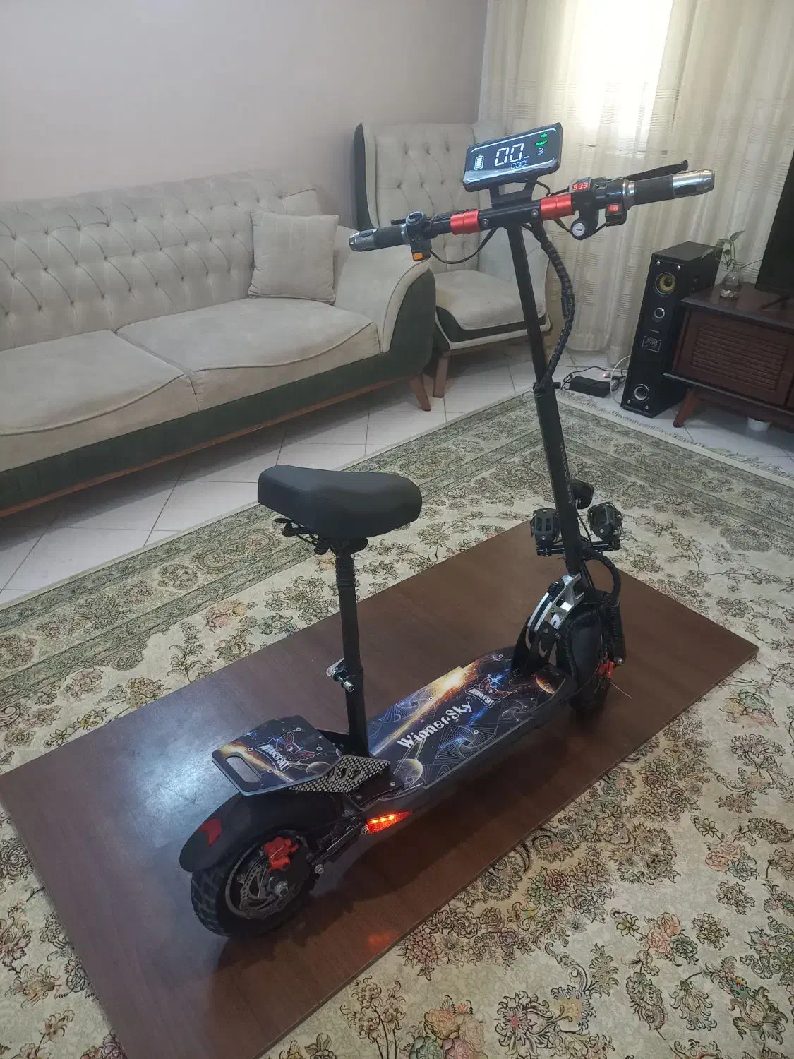 موتور اسکو تر برقی خیلی تمیز|دوچرخه، اسکیت، اسکوتر|مشهد, موسوی قوچانی|دیوار