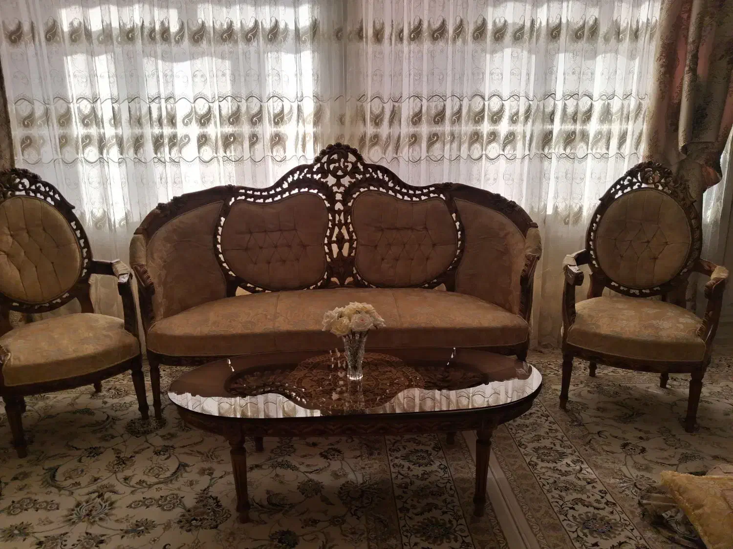 مبل سلطنتی|مبلمان خانگی و میز عسلی|مشهد, امام رضا (ع)|دیوار