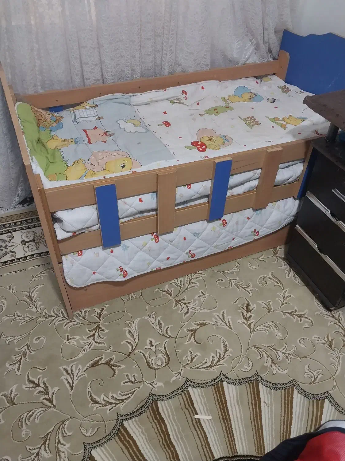 تخت ام دی اف.کودک|تخت و سرویس خواب|رویان, |دیوار