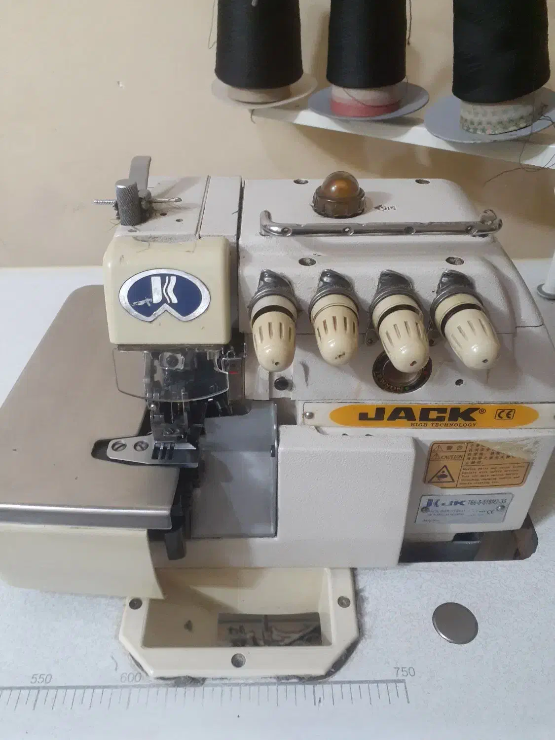 سردوز صنعتی5نخ جک سالم درحدنو|چرخ خیاطی و ریسندگی|اهواز, کوی مهدیس|دیوار