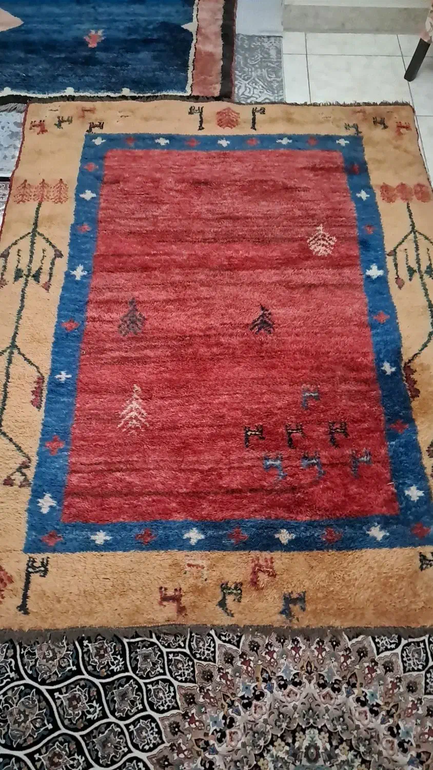 گبه دستباف|گلیم، جاجیم، گبه|لالجین, |دیوار