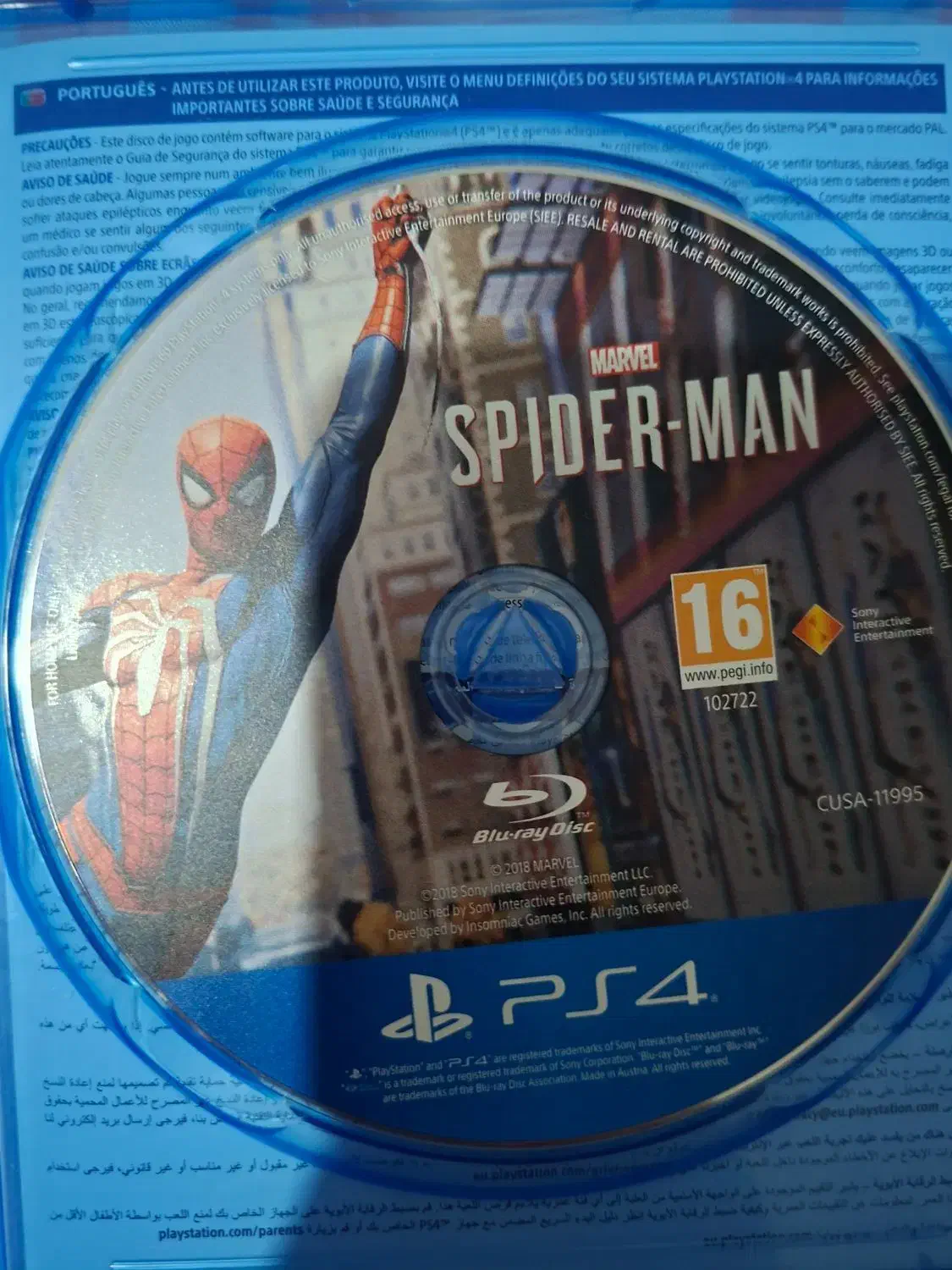 بازی اسپایدرمن ۱ ورژن Game of the year   مخصوص Ps4|کنسول، بازی ویدئویی و آنلاین|رشت, علی آباد|دیوار