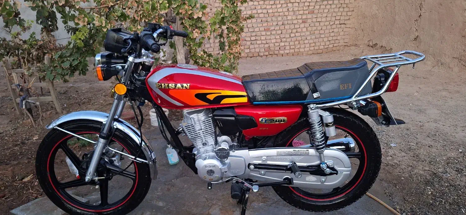 موتورسیکلت احسان مدل 1403 200 cc|موتورسیکلت|بردسکن, |دیوار
