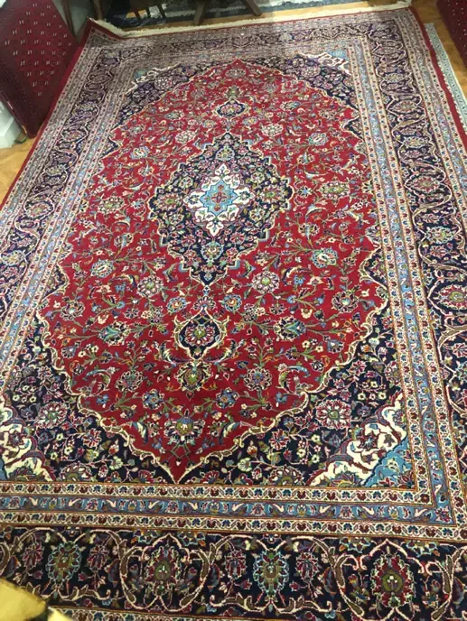 فرش ۱۰ متری دست بافت کاشان شور نرفته درحدنو|فرش|تهران, چیتگر شمالی|دیوار