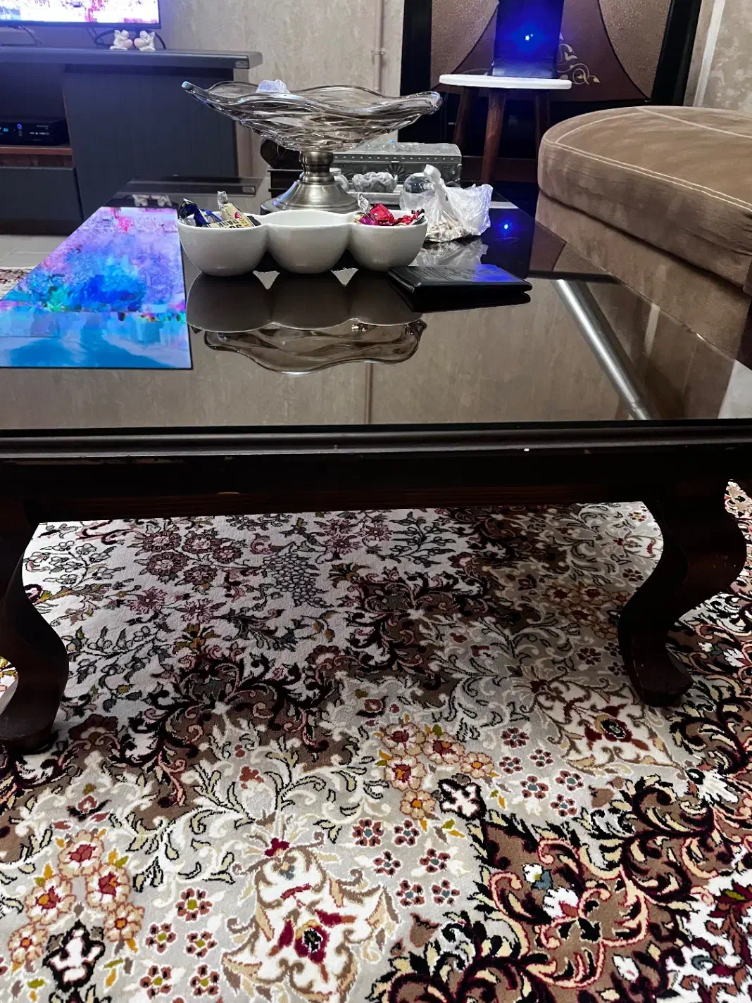 میز جلو مبلی|مبلمان خانگی و میز عسلی|کوچصفهان, |دیوار