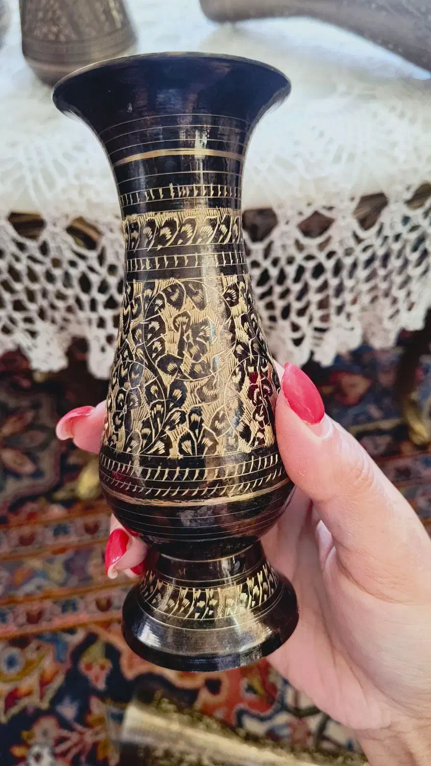 تعدادی وسایل مسی برنجی برنزی آنتیک|حراج|فردیس, دهکده|دیوار