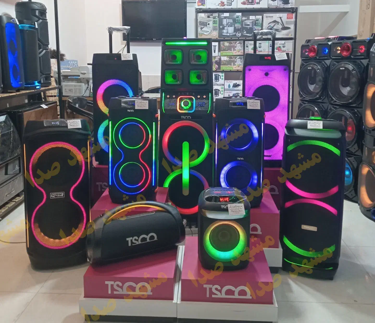 فروش ویژه اسپیکر خربزه ای تسکو 233 بمناسبت شب یلدا|سیستم صوتی خانگی|مشهد, جاهد شهر|دیوار