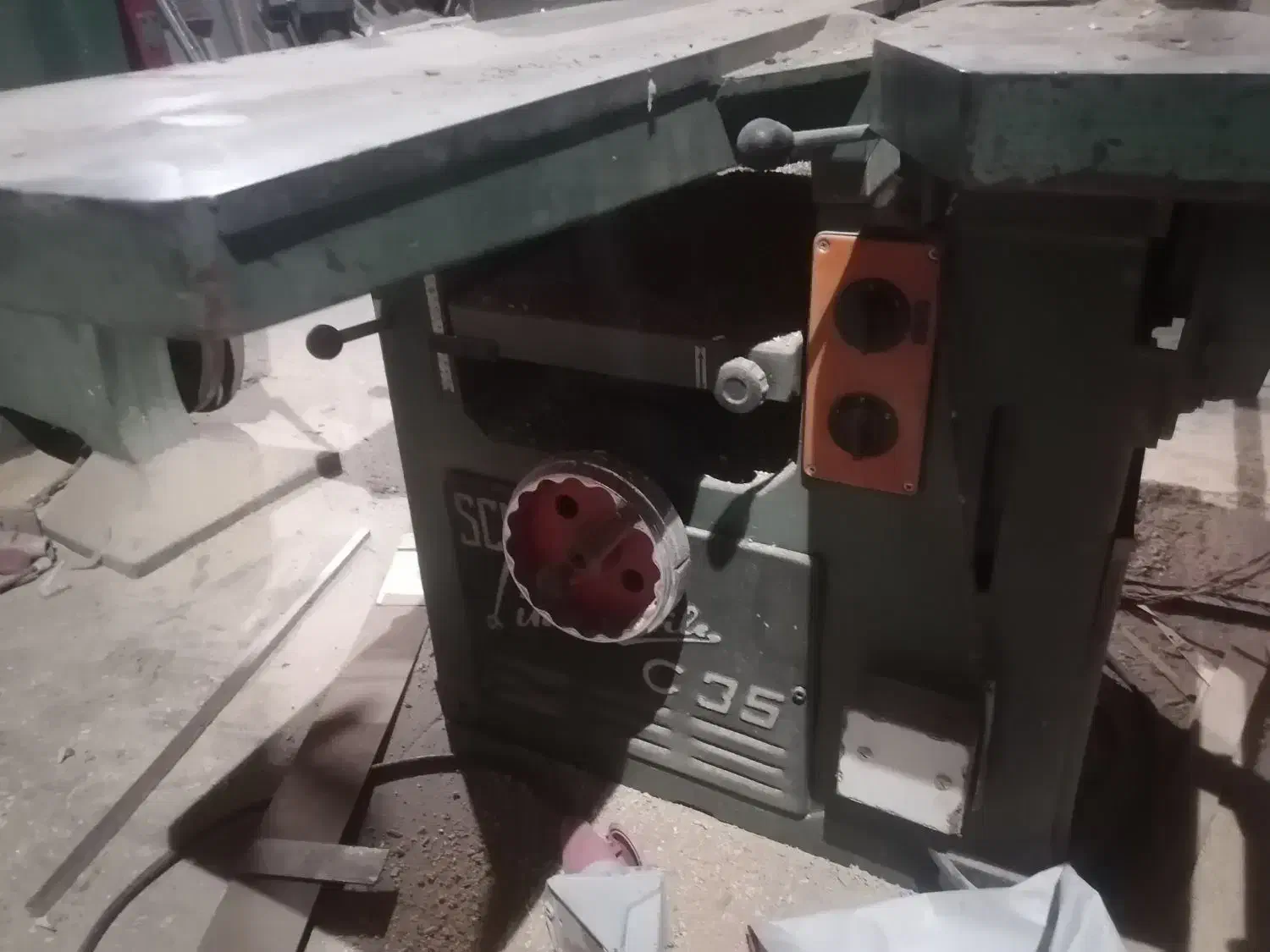 7 کاره ایتالیا scm و اره فلکه پروین|ماشینآلات صنعتی|چهاردانگه (تهران), |دیوار