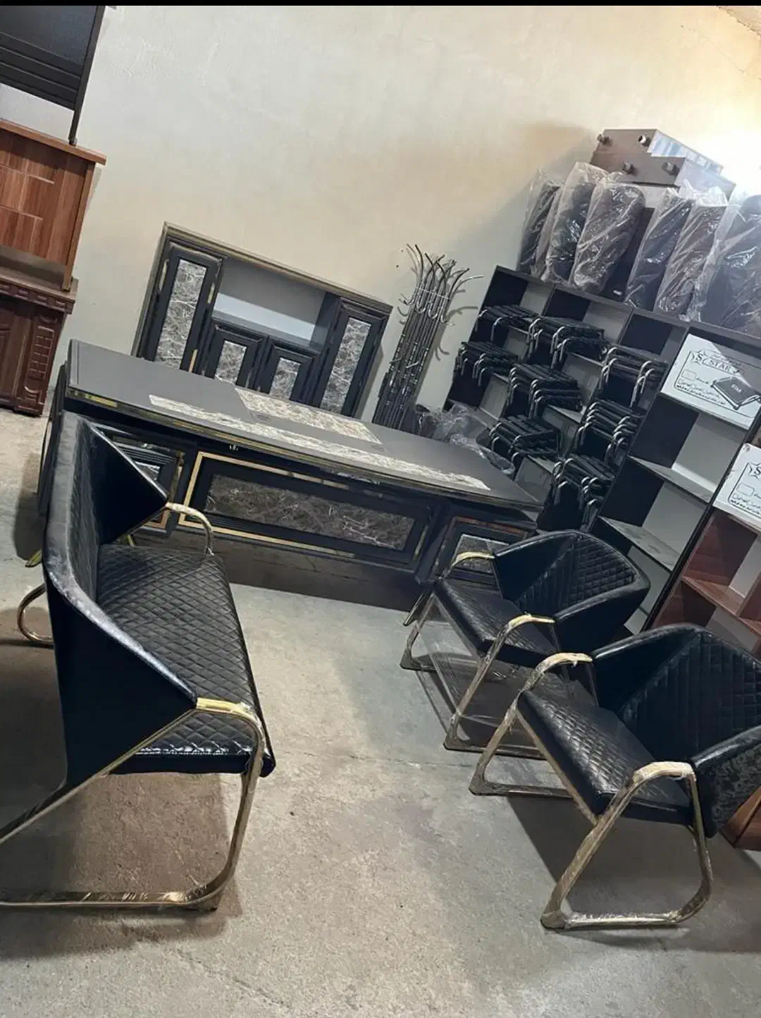 میز اداری۵۱۲ صندلی ۶۷اداری ۵ اداری مبل کانتر|دفتر کار|یزد, |دیوار