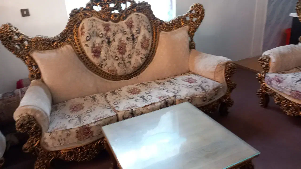 مبل ۹نفره سلطنتی|مبلمان خانگی و میز عسلی|نوشهر, |دیوار