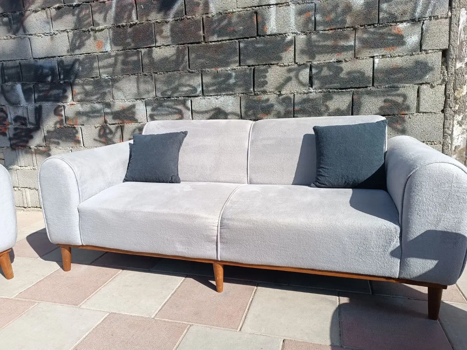 مبل مینیمال ۷ نفره کف نمایشگاهی|مبلمان خانگی و میز عسلی|رباط‌کریم, رباط‌کریم|دیوار