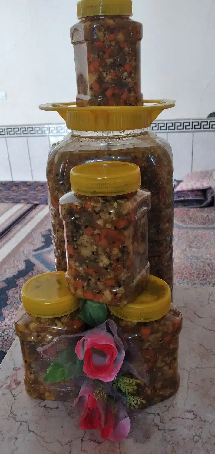 ترشی مخلوط خانگی|خوردنی و آشامیدنی|رفسنجان, |دیوار