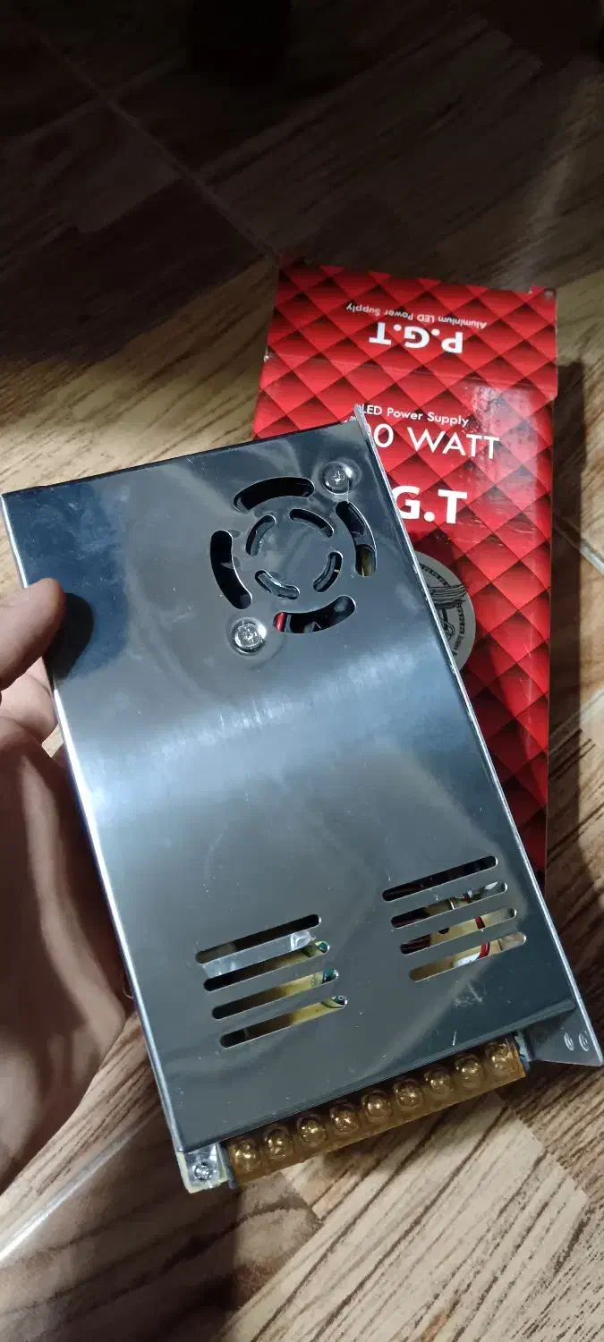 منبع تغذیه آکبند سوییچینگ ۱۲ ولت ۳۰ آمپر فن دار|قطعات و لوازم جانبی رایانه|لاهیجان, گلستان|دیوار