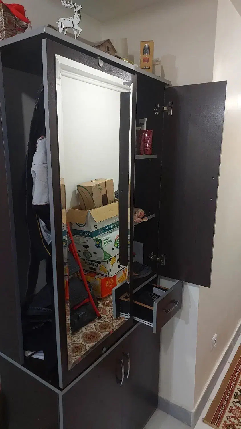 جا کفشی ایستاده آینه دار|جاکفشی، کمد، دراور|فردیس, سرحد آباد|دیوار